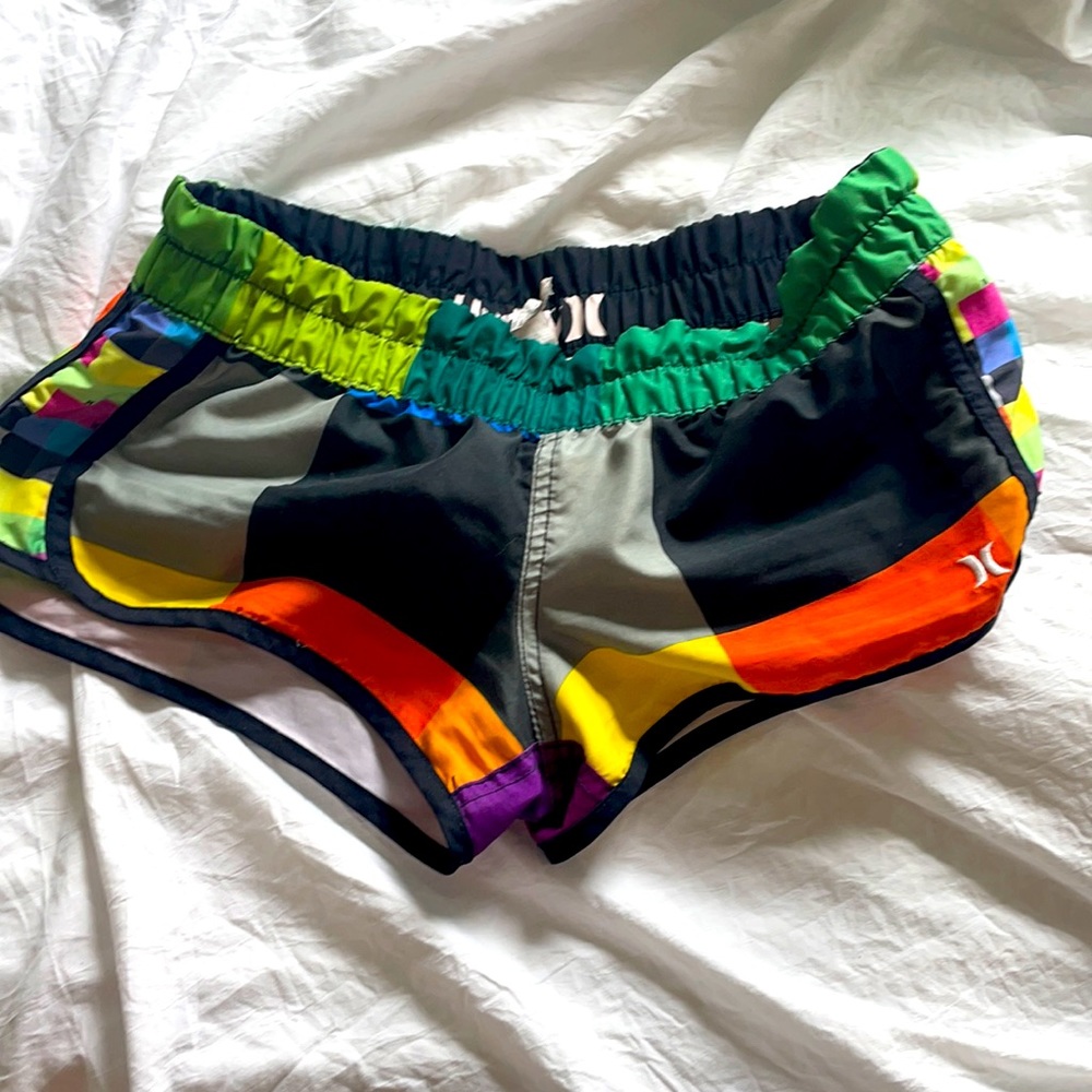 Hurley short short board shorts multicolored